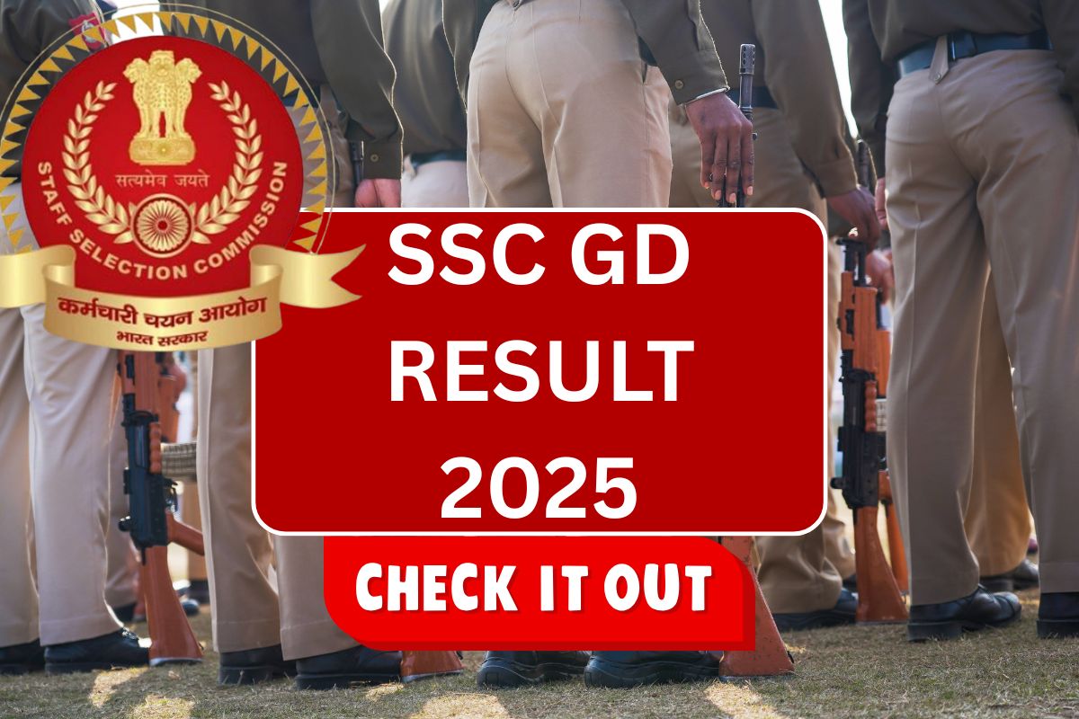SSC GD Result 2025 - GD Constable Cut Off Marks, Merit List